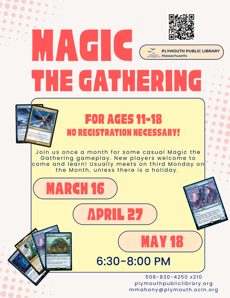 Plymouth Public Library Events