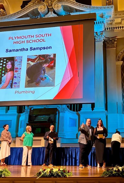 Photo of students and faculty