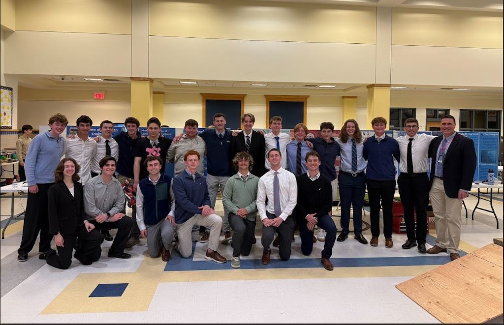Engineering Tech students and faculty