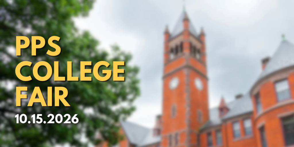 PPS College Fair: 10/15/2026