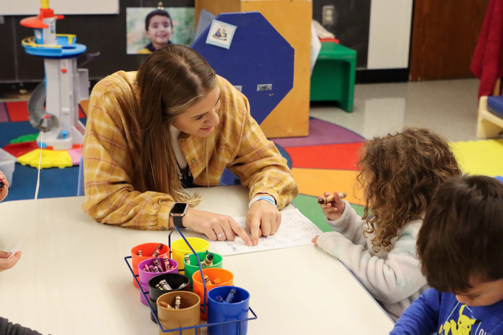Students learning