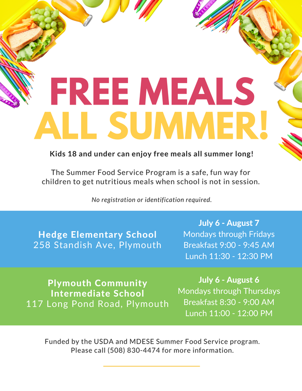 Free Meals All Summer
