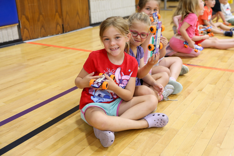 Students participate in Camp Invention at PCIS.