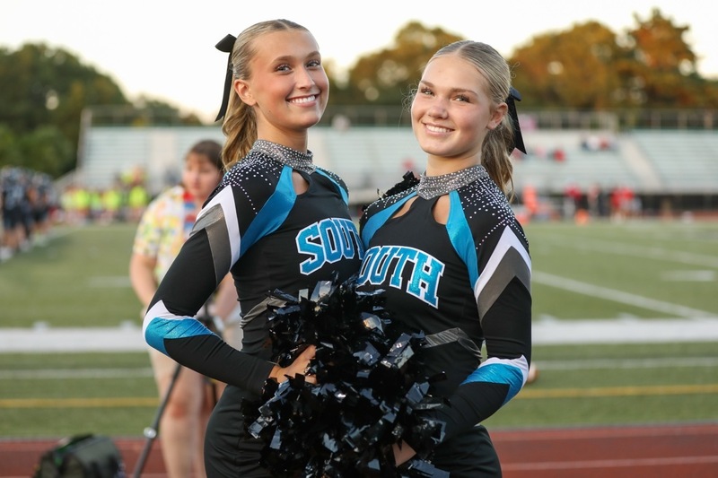 The community gathers to honor Karl Braun and support the Plymouth South Panthers football team.