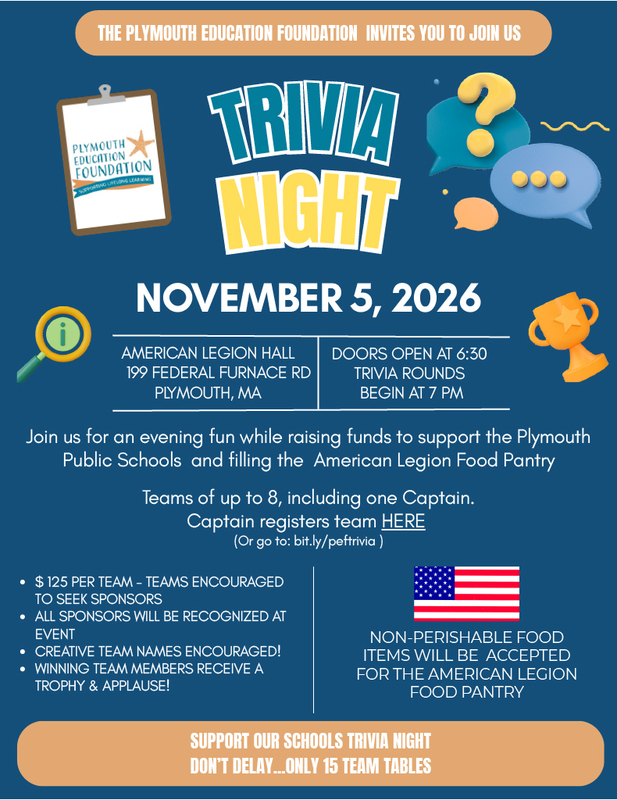 Trivia Night with PEF.