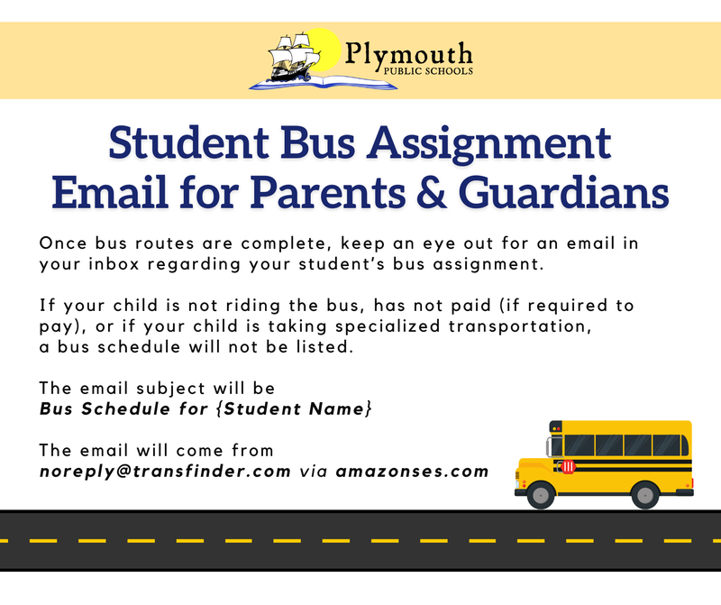 Student Bus Assignment Email