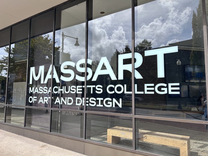MassArt sign