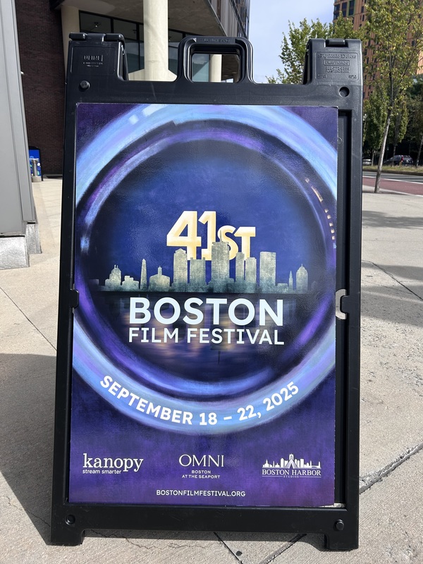 41st Boston Film Festival sign