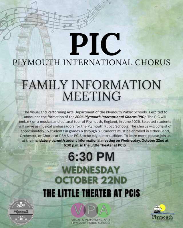 Plymouth International Chorus Meeting