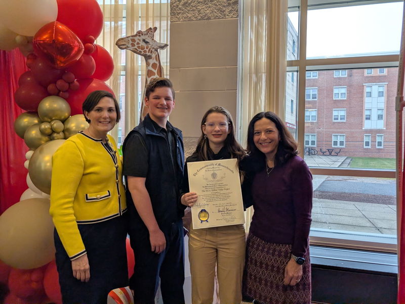 Emma and Sam present at the Be In The Know Conference.