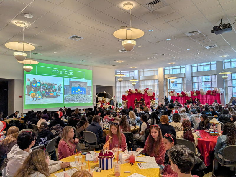 Emma and Sam present at the Be In The Know Conference.