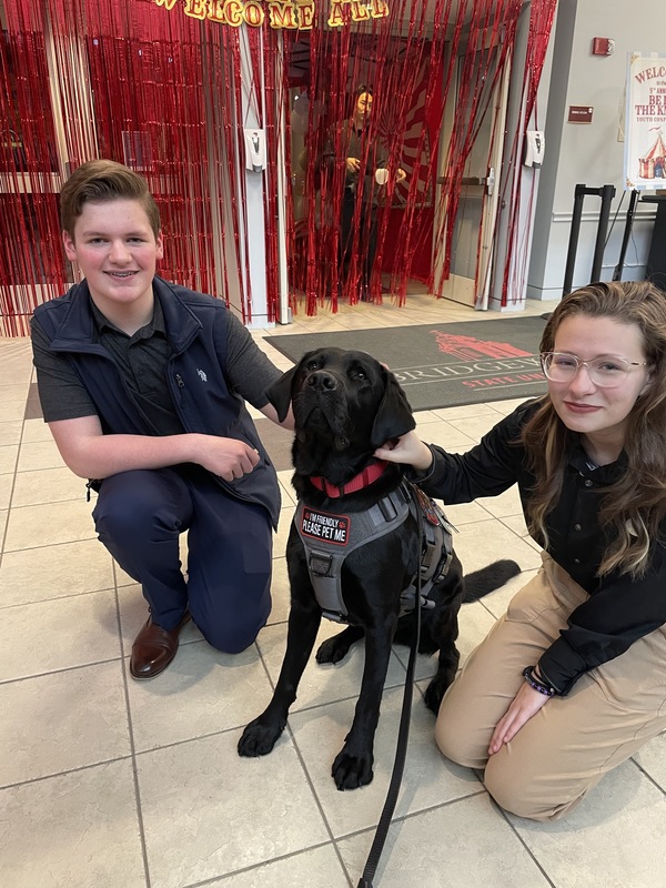 Emma and Sam present at the Be In The Know Conference.