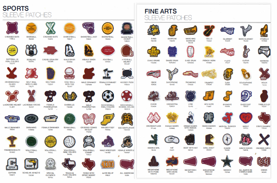 Jostens Sleeve Patches