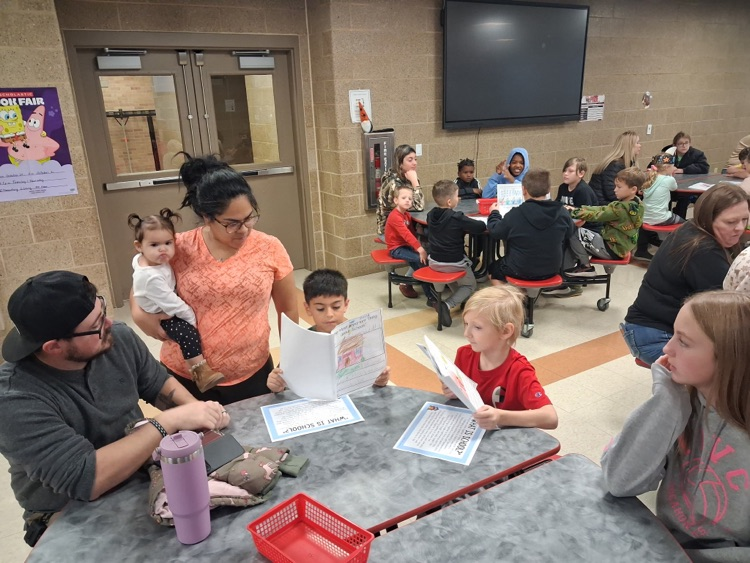 2nd graders presenting 