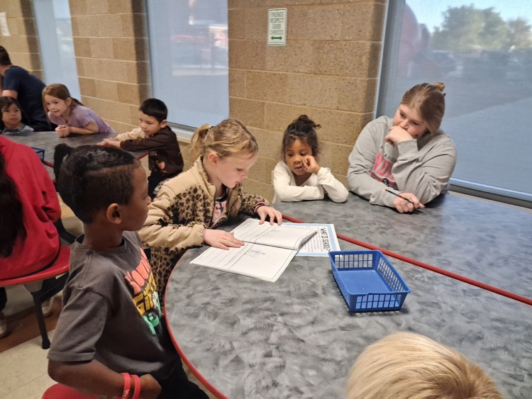 2nd graders presenting 