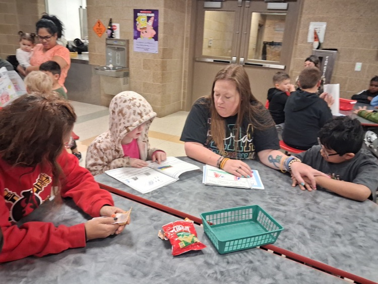 2nd graders presenting 