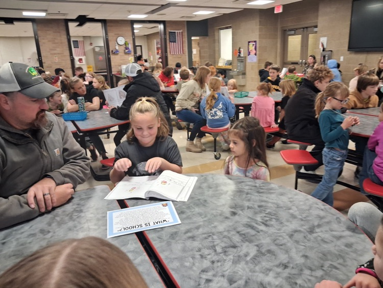 2nd graders presenting 