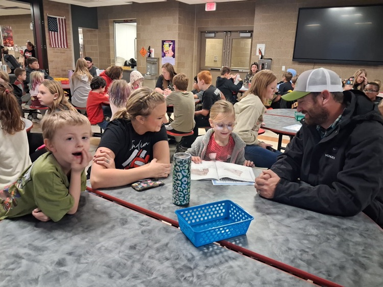 2nd graders presenting 