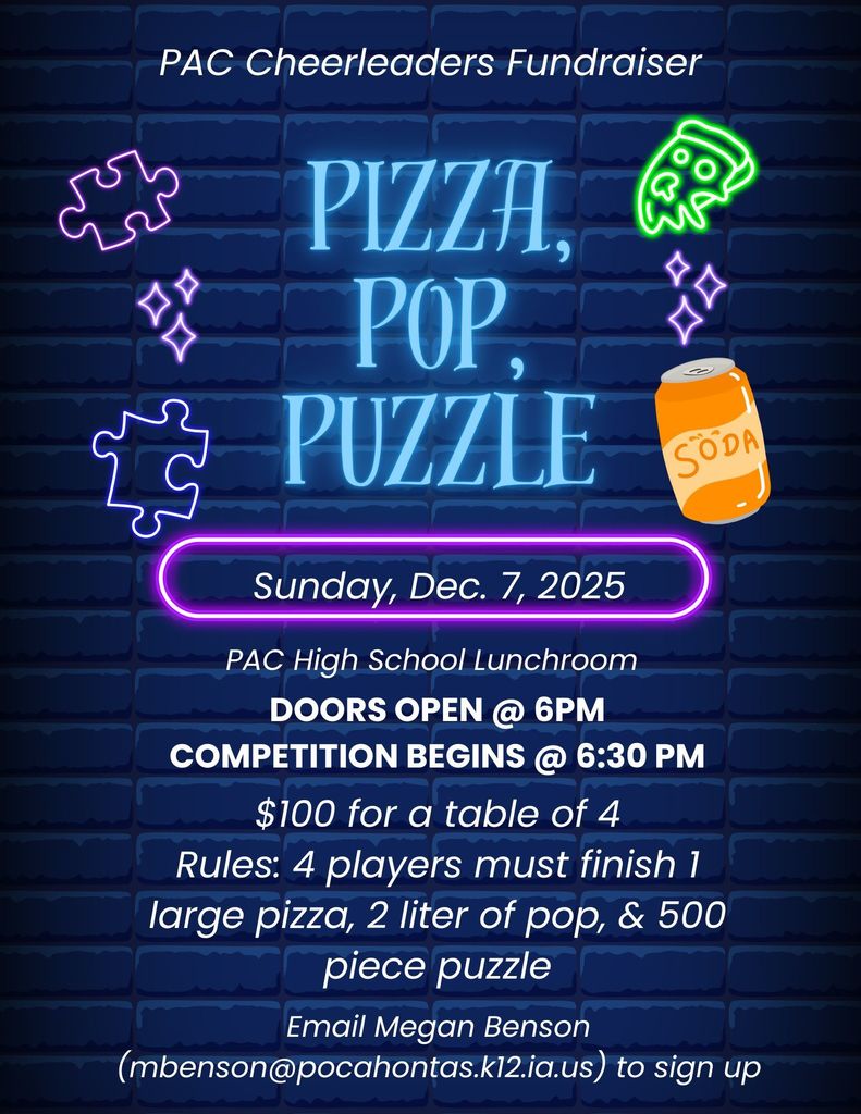 PAC Cheer Fundraiser (12-7-25)