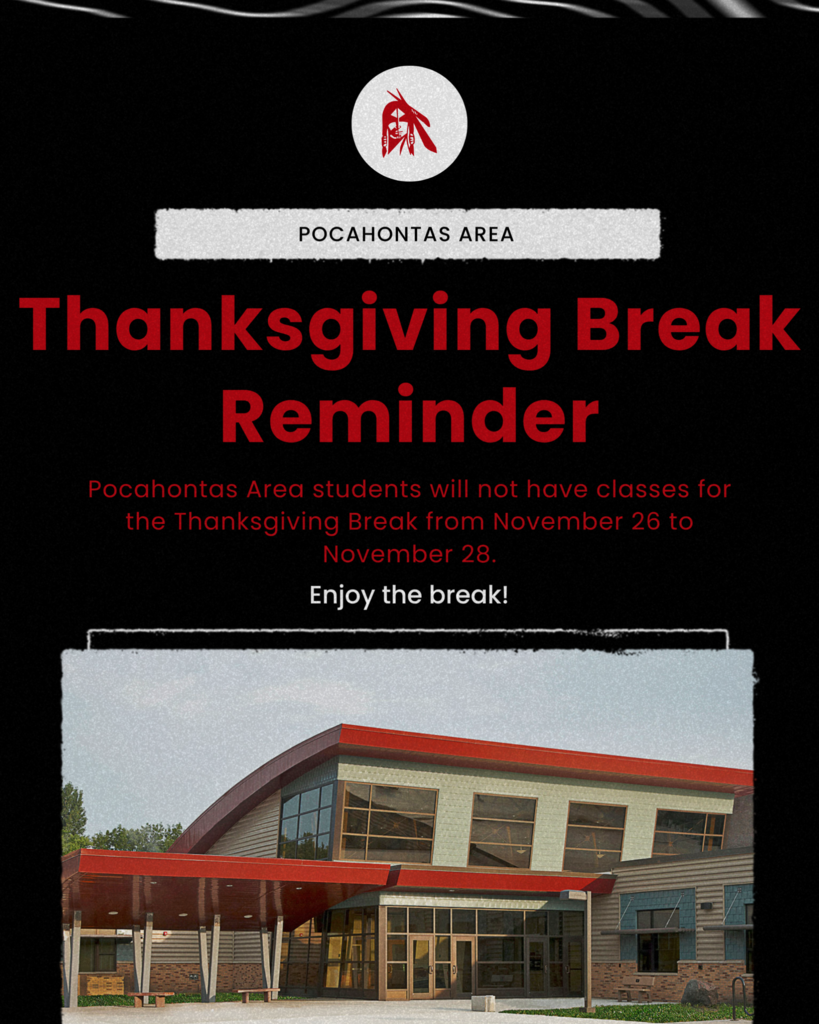 Thanksgiving Break Reminder 2025
