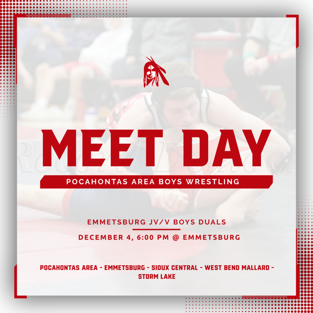 PAC JV/V Boys Wrestling Meet Day (12-4-25)