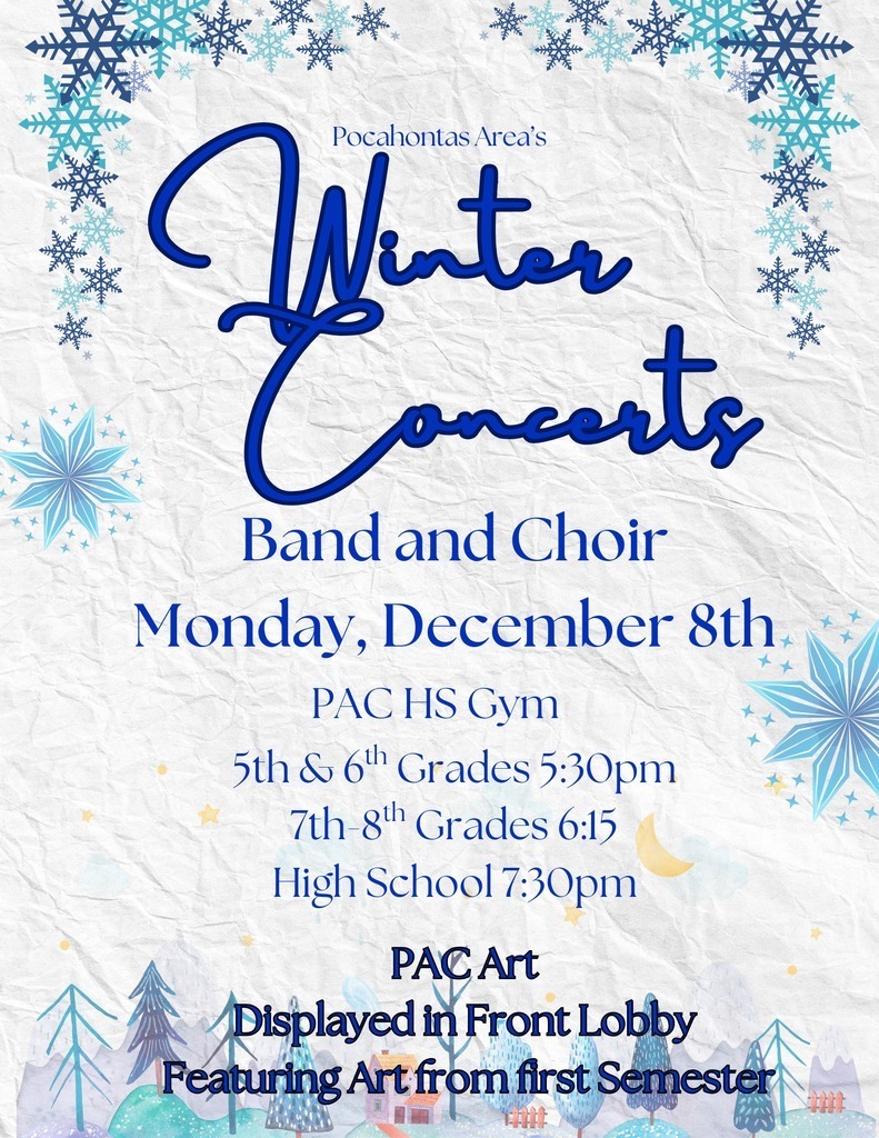 PAC Winter Concerts 2025