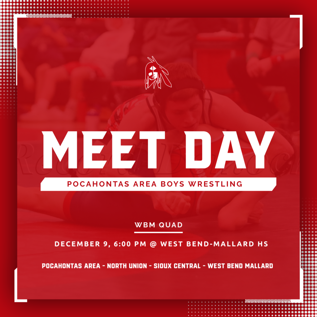 Boys Wrestling Meet Day 12/9/25