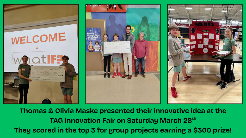 Thomas & Olivia Maske at the TAG Innovation Fair