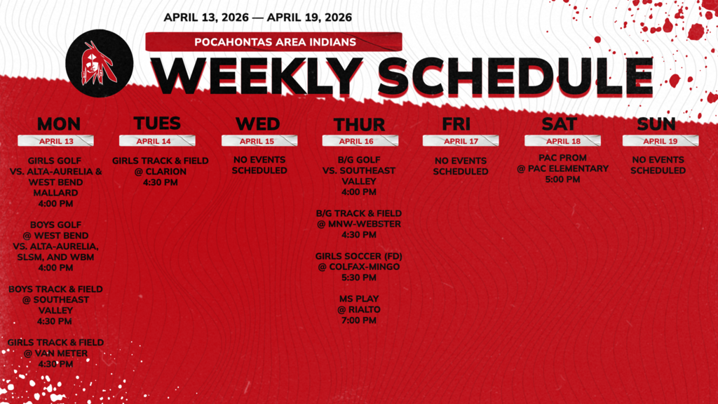 Week of 4.13