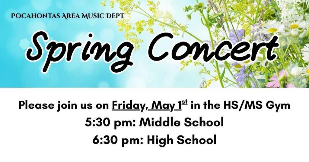 Spring Concerts 2026