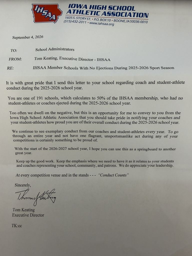 9.9 IHSAA Conduct Counts
