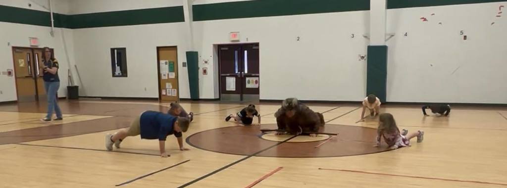 wvu mountaineer pushups