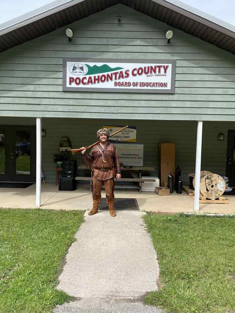 mountaineer at BOE office