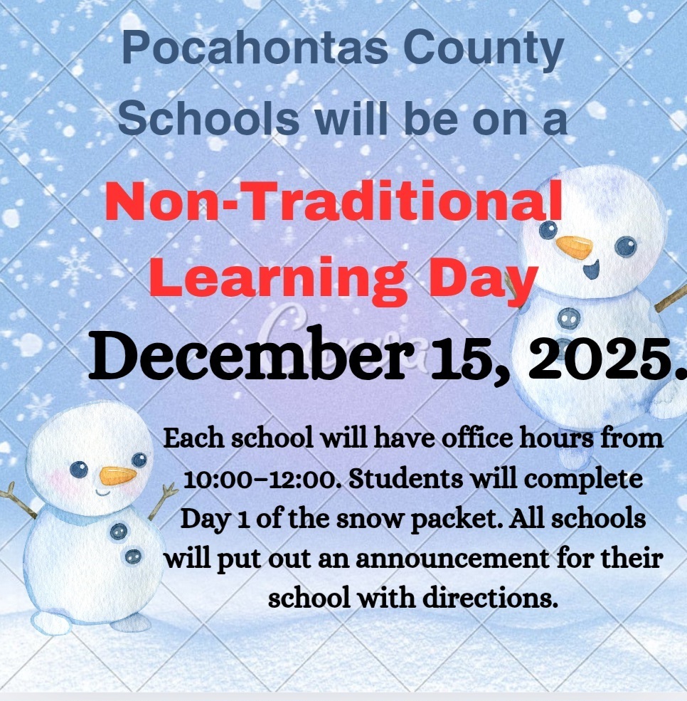 Announcement regarding December 15, 2025 will be a non-traditional Learning Day