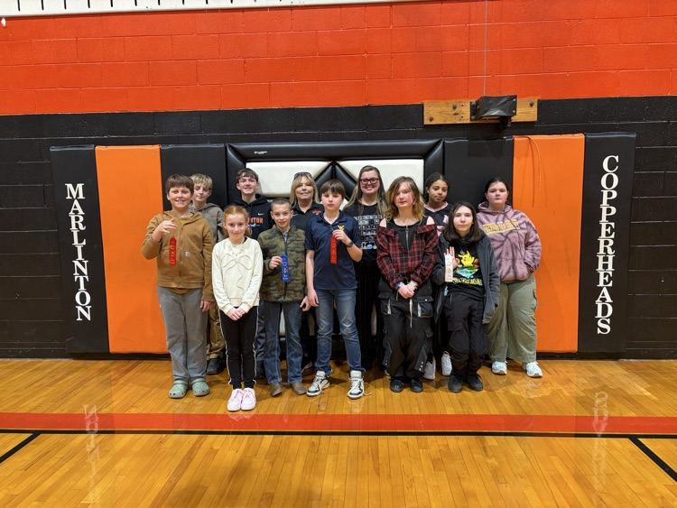 science fair winners and participants from MMS 