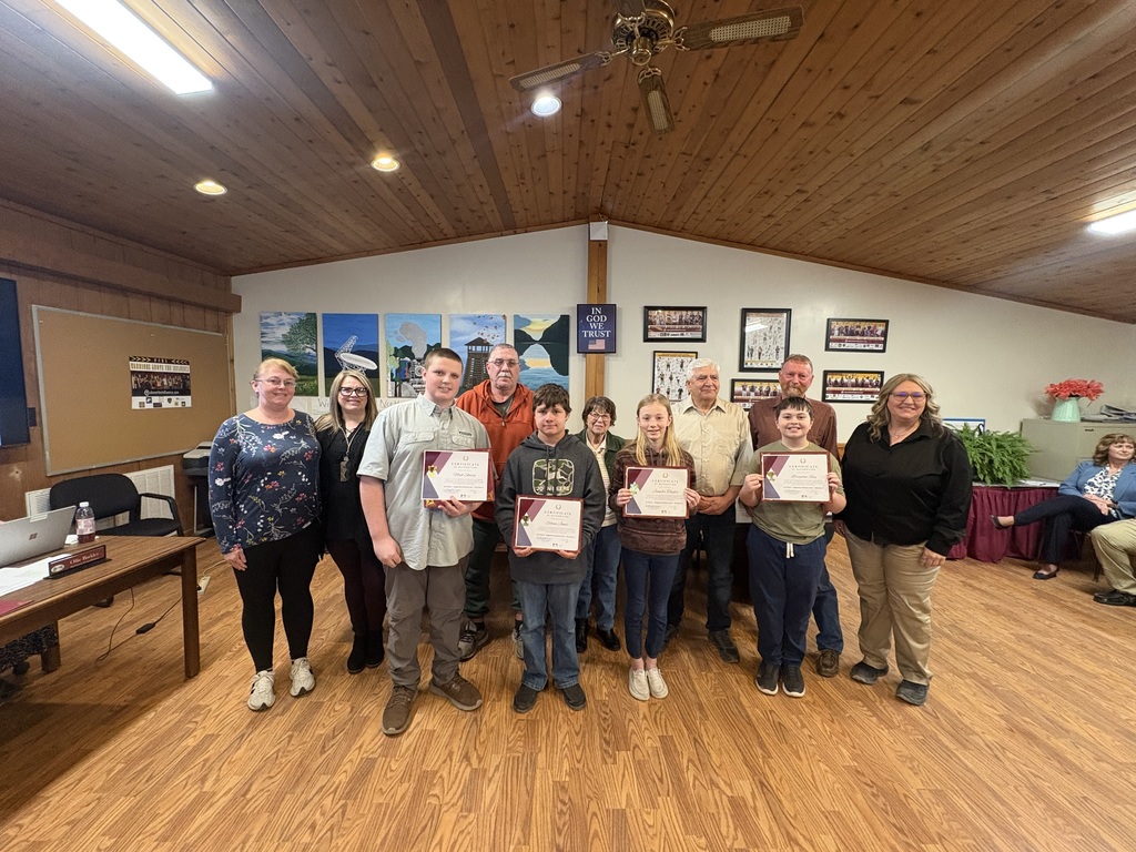Regional Science Fair Participants with BOE members