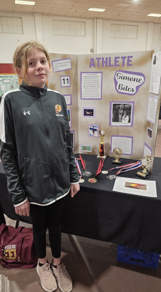 Hillsboro 5th grade presenting their Living History presenations.  Sadie