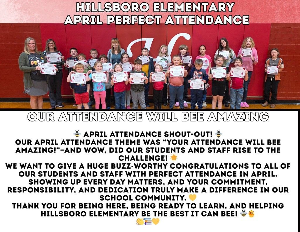 April perfect attendance