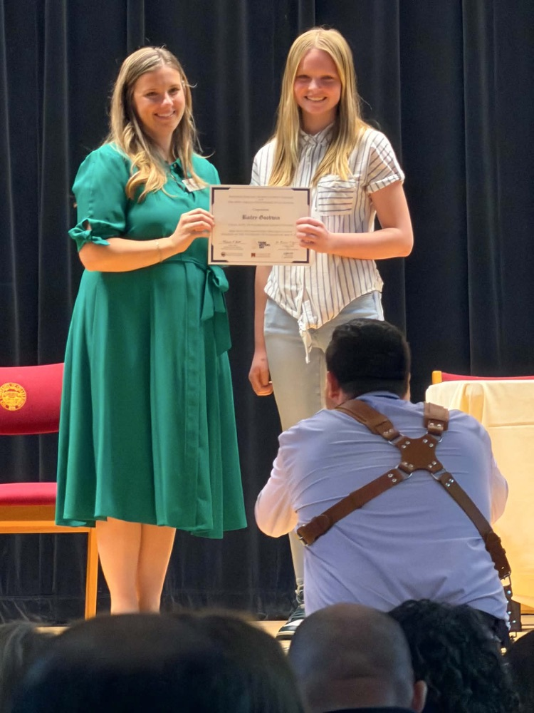Bailey Goodwin young writer winners