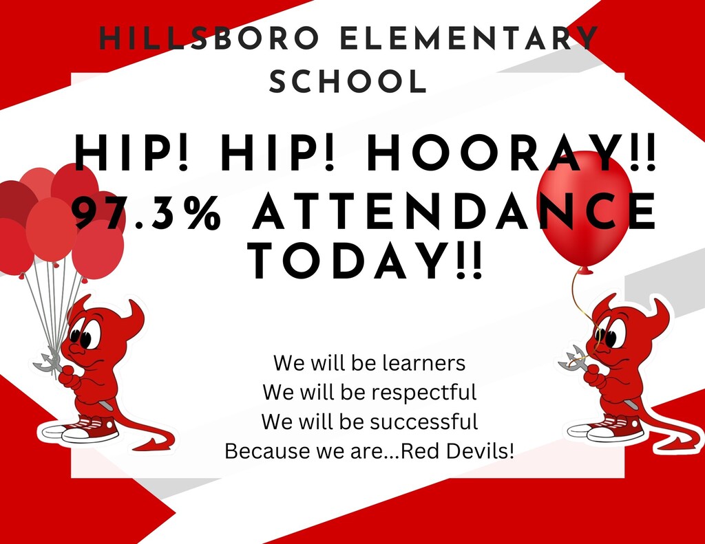 97.3% attendance today