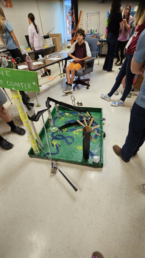 roller coaster created by 8th graders at mms 