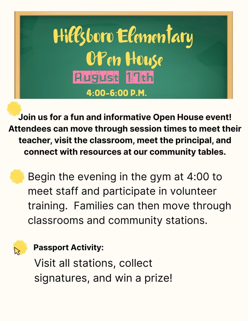 Open House 8-17-26 4:00-6:00