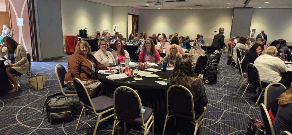 group at conference