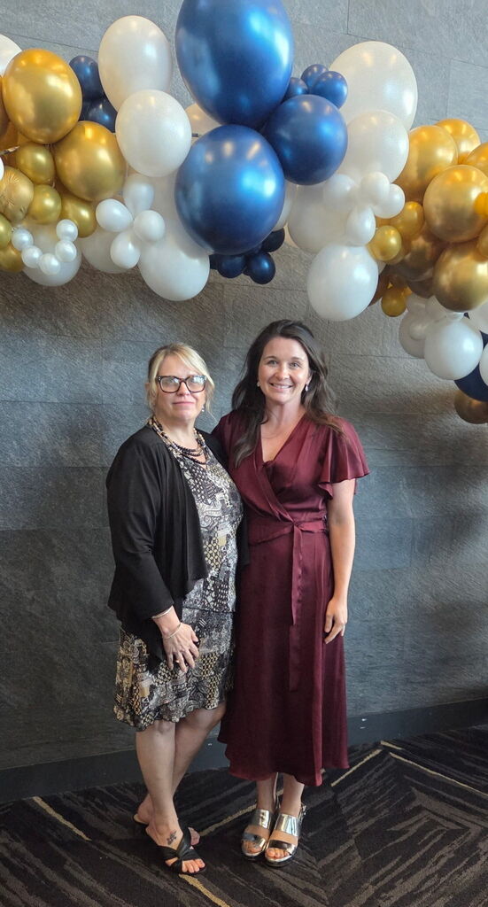 Dr. Williams and Samantha Feather