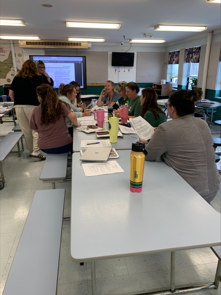 staff at table participating in professional learning