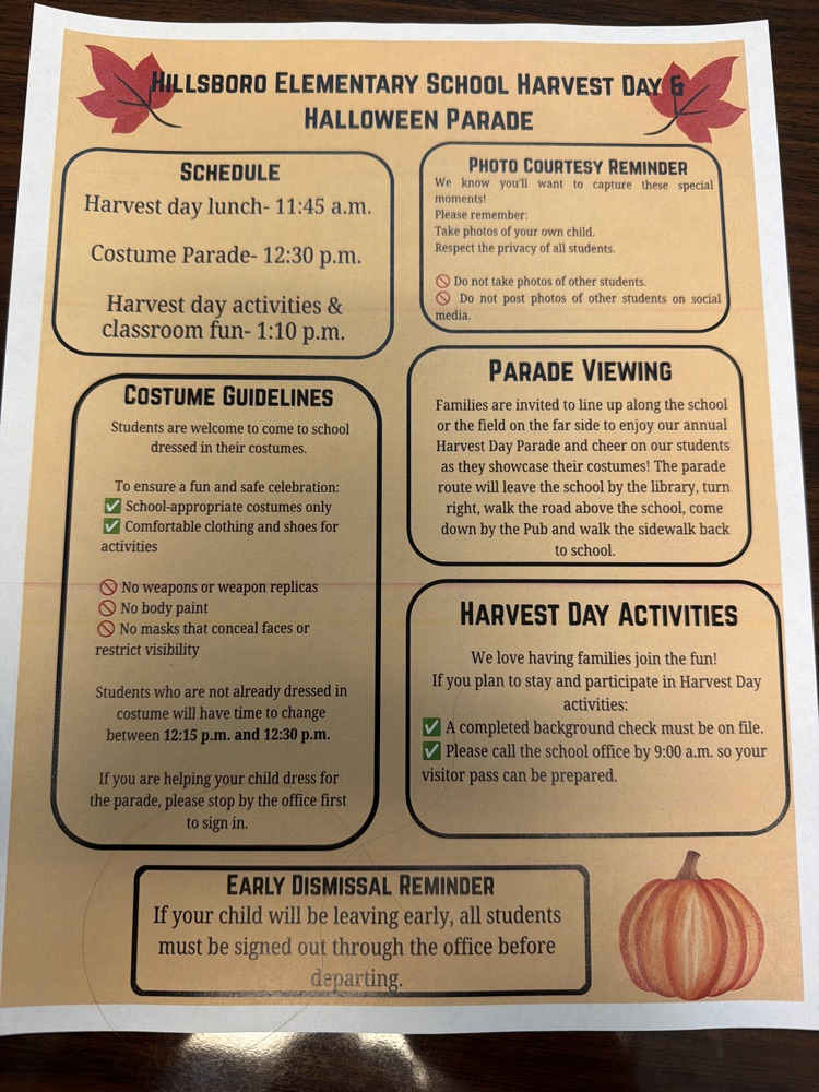 Halloween Parade 10-30-26 @ 12:30