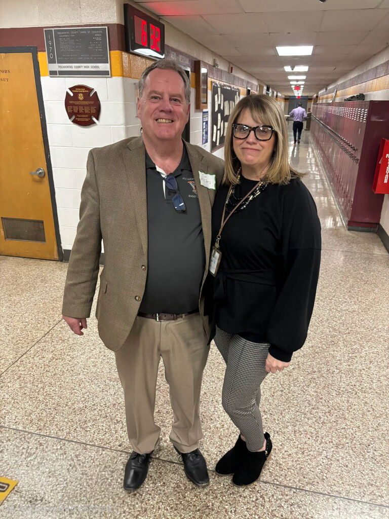 Dr. Williams and Tim McClung at Meeting