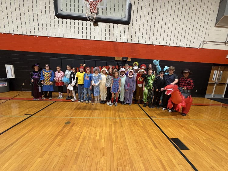 student participation for Halloween