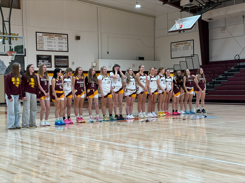 girls at ribbon cutting