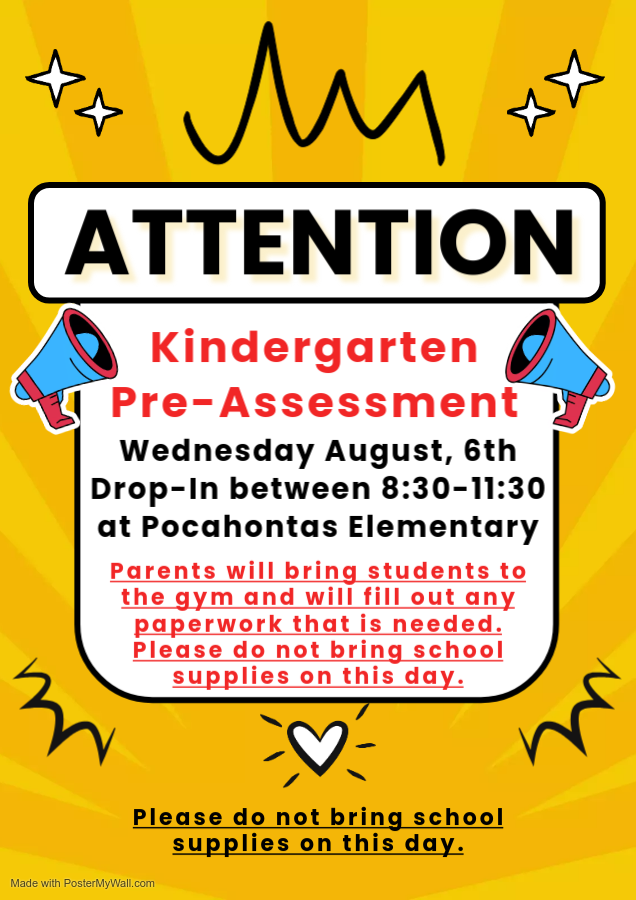 attention K- Pre assessment 